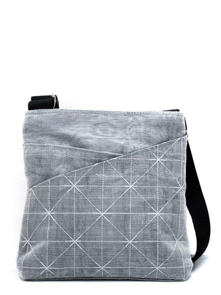 Silver Net Shoulder Bag