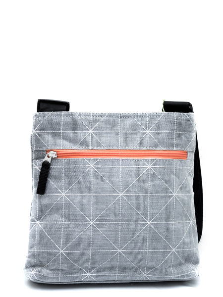 Silver Net Shoulder Bag