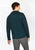 Half Zip Virgin Wool Irish Sweater for Men