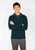 Half Zip Virgin Wool Irish Sweater for Men