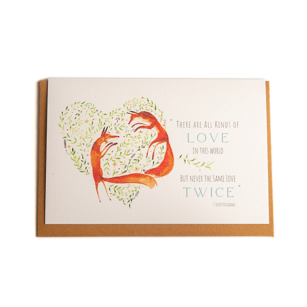 "All kinds of love" - Greeting Card