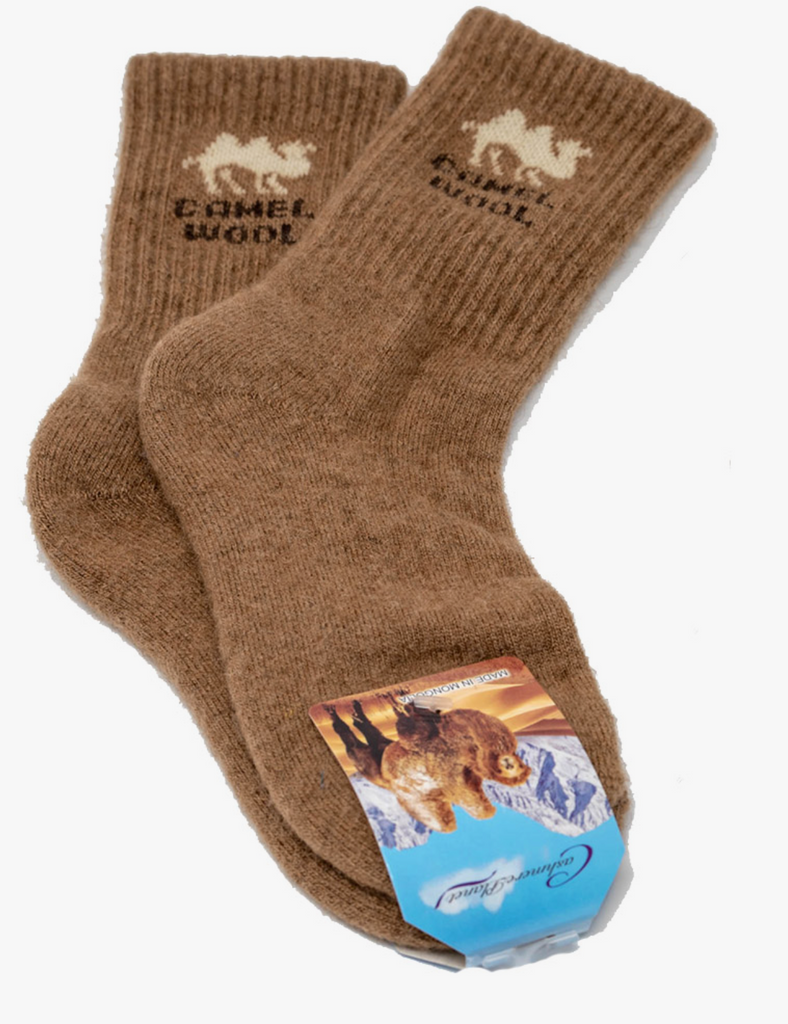 Socks Camel Wool