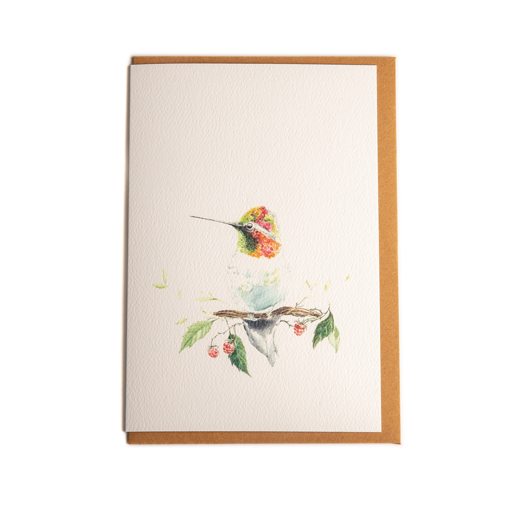 Hummingbird - Greeting Card