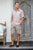 Linen-Blend Cargo Shorts Mens