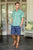 Linen-Blend Cargo Shorts Mens