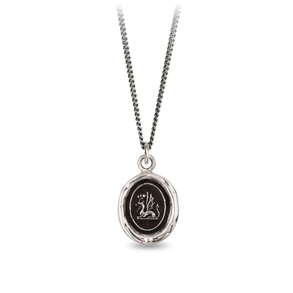 Protection - Silver Talisman Pyrrha