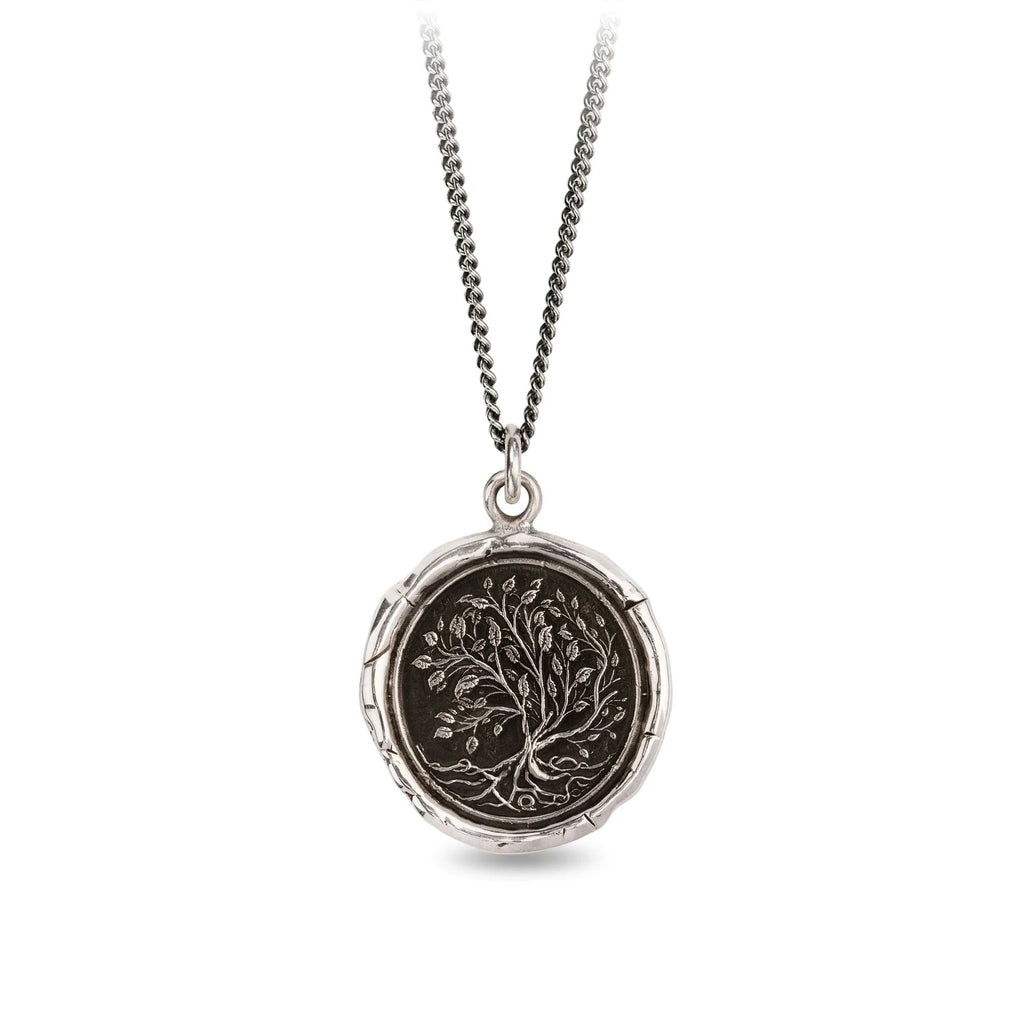 Tree of Life - Silver Talisman Pyrrha