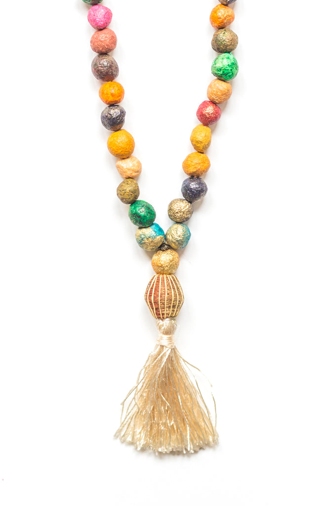 OM Mani Padme Hum Mala Necklace