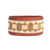 Wide Copper Beaded Bangles