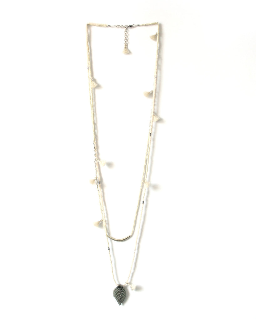 Collier Feuille