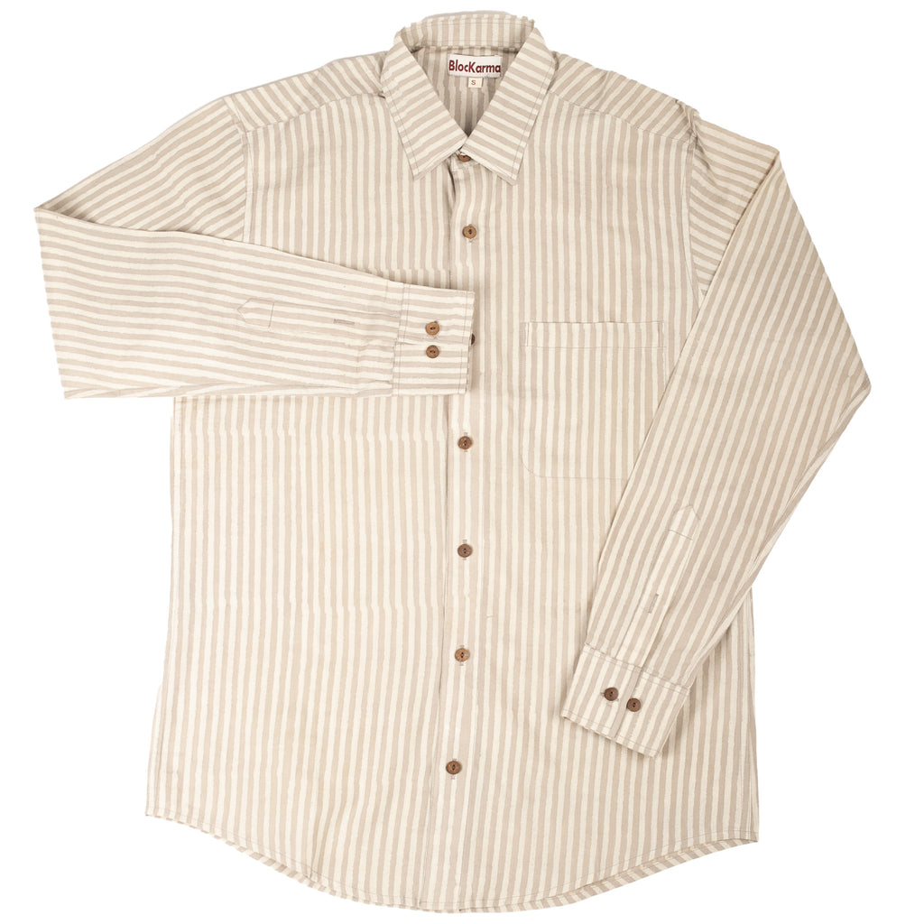 Stripe Button-Down Shirt